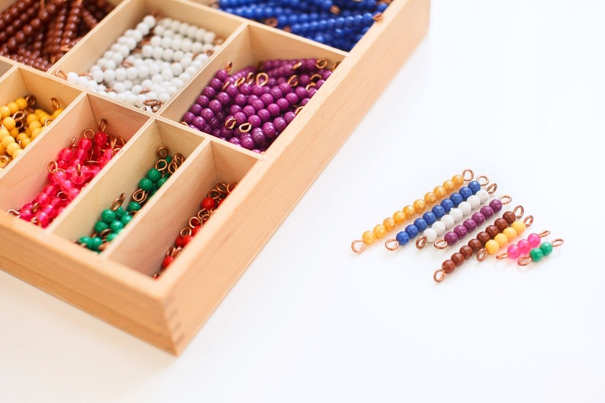 Montessori Math Beads