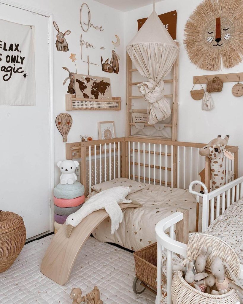 Enchanted Pastel Nursery Room