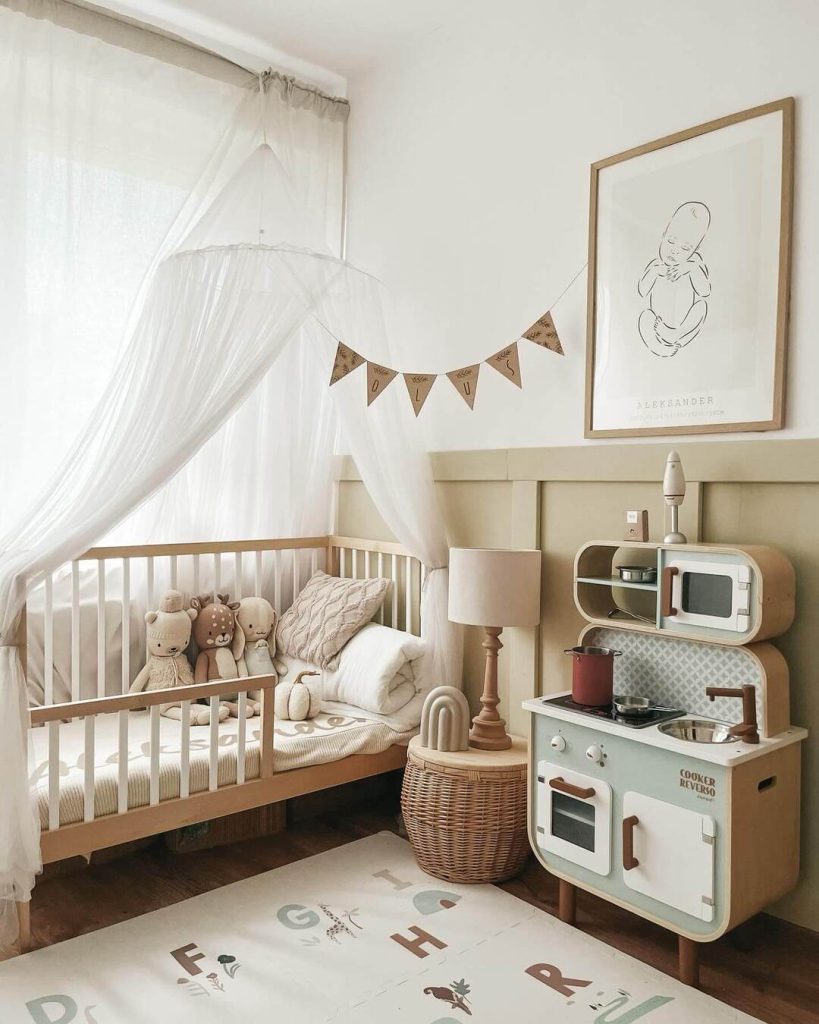 Neutral Harmony Nursery Baby Room