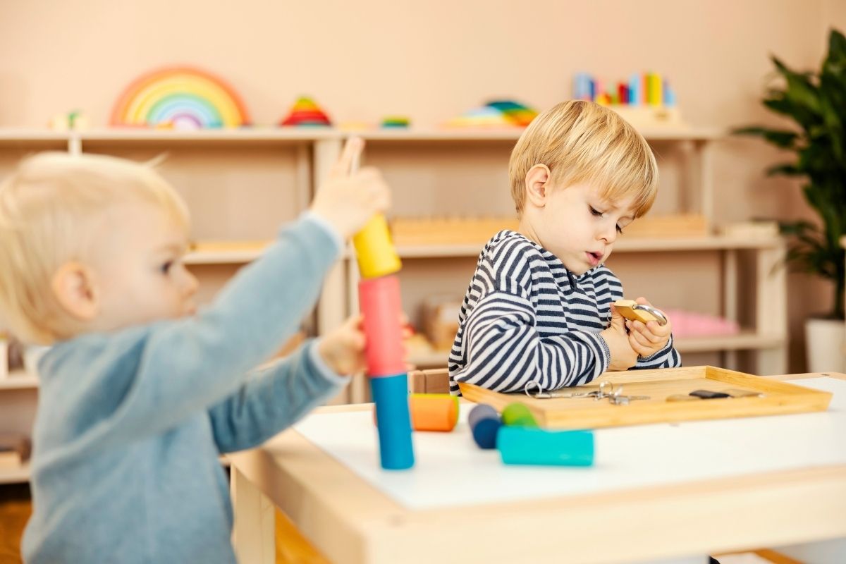 Rotating Toys And Materials Montessori Environment
