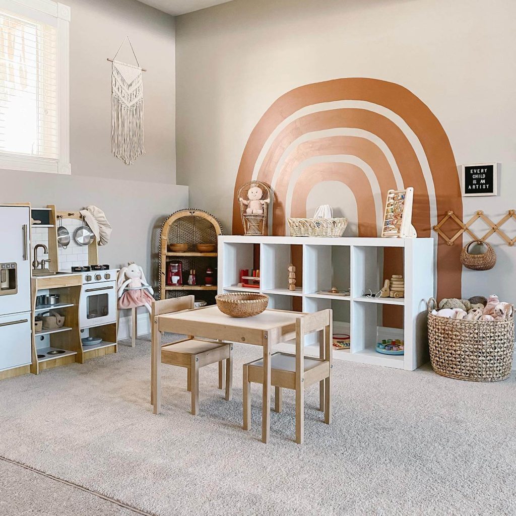 Whimsical Toddler Wonderland Montessori Playroom