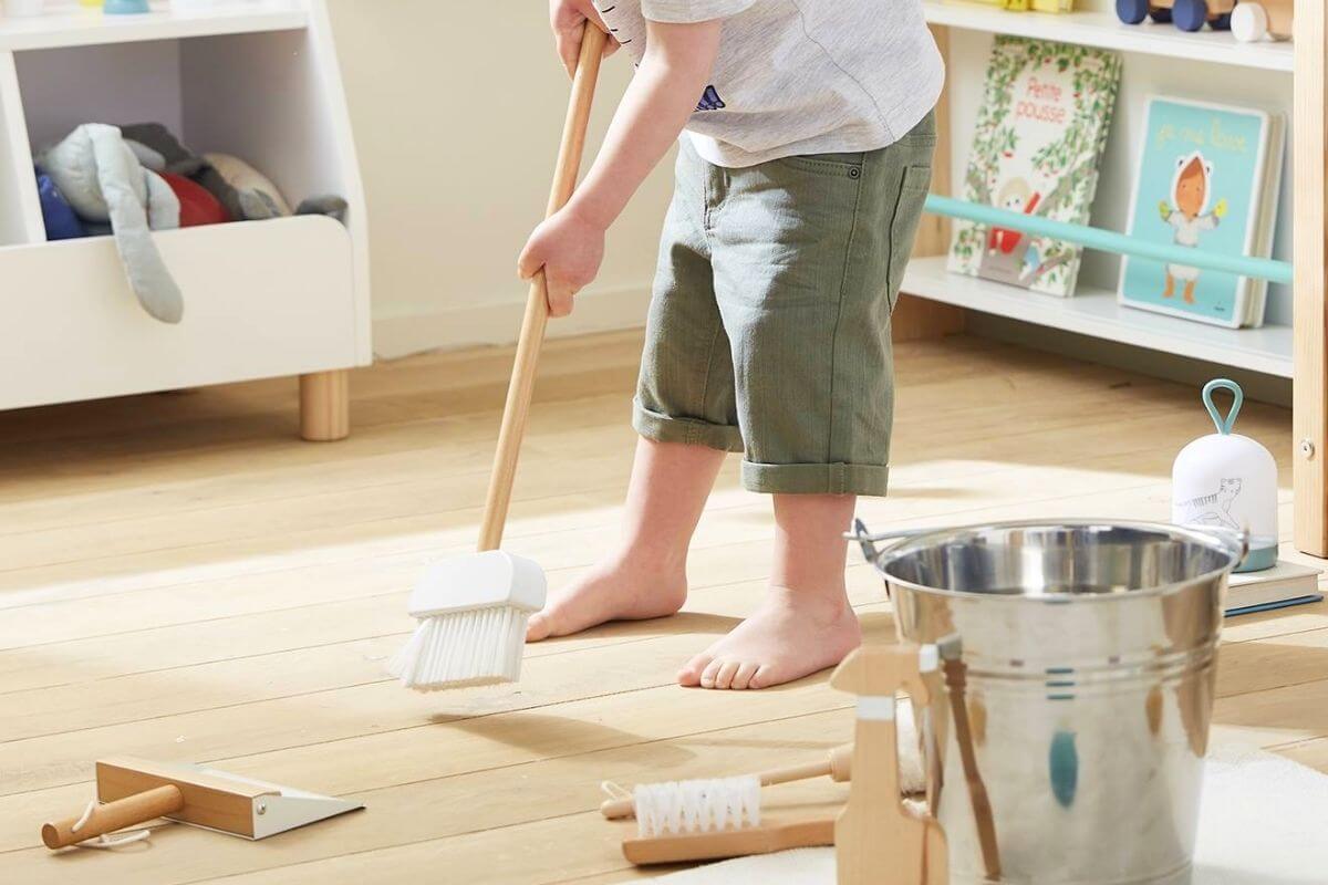 montessori toddler cleaning set