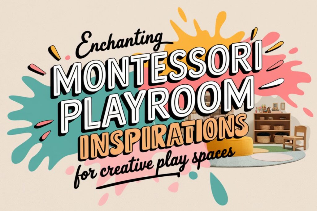 10 Inspiring Montessori Playroom Design Ideas for Creative Spaces ...