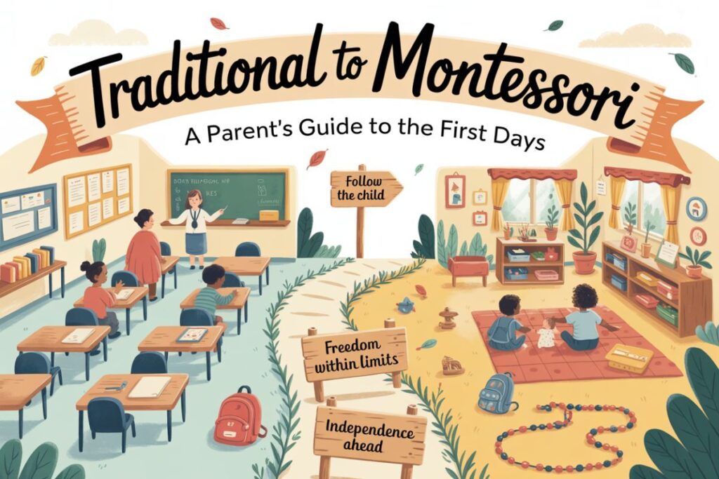Traditional To Montessori: A Parent's Guide To The First Days ...