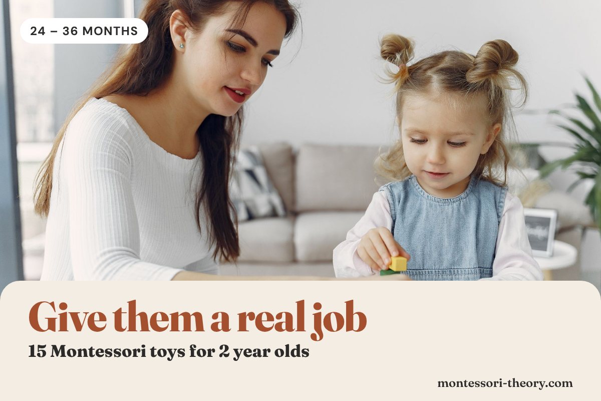 Mother and toddler girl playing with a wooden peg puzzle at a table