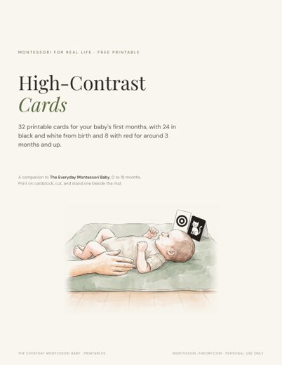 Preview of the first page of High-contrast cards (32 cards)