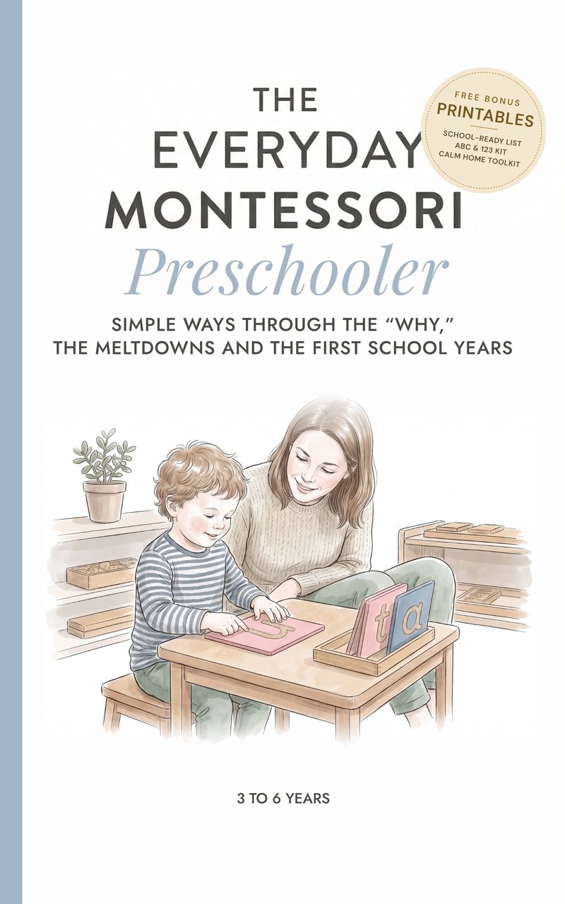 Cover of The Everyday Montessori Preschooler